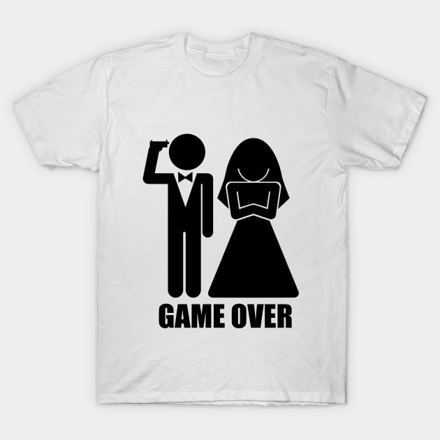 GAME OVER T-Shirt by LAZYJStudios